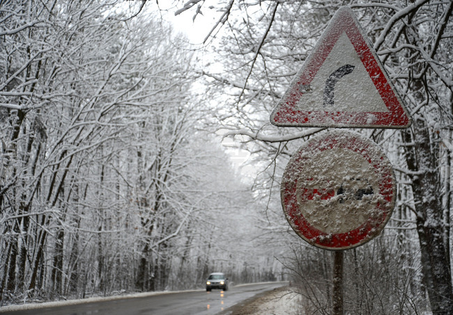 Възстановено е движението на тежкотоварни автомобили по пътя Русе - Бяла 