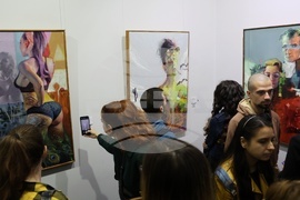 "Вечерята" ("The Supper") - Станислав Трифонов - Насимо - изложба