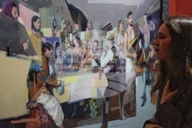 "Вечерята" ("The Supper") - Станислав Трифонов - Насимо - изложба