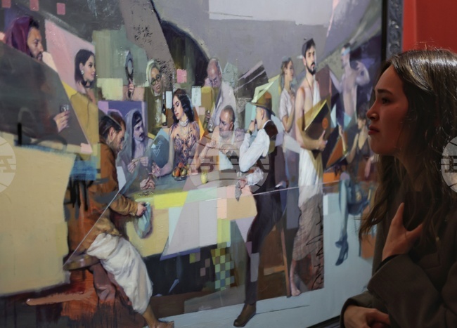 "Вечерята" ("The Supper") - Станислав Трифонов - Насимо - изложба