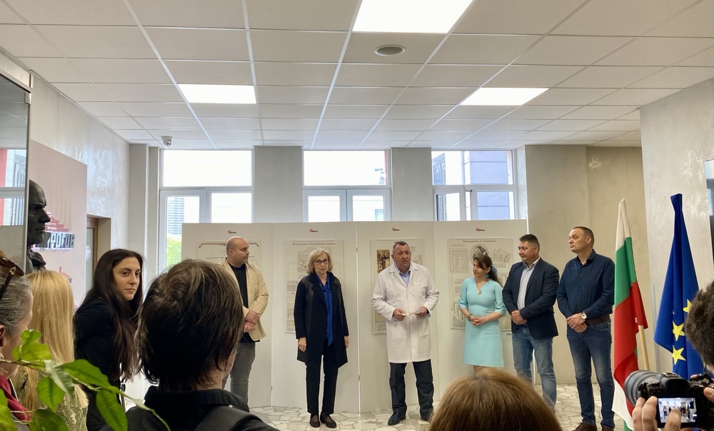 Изложбата „Медицината в Османската империя“ на Националната библиотека „Св. св. Кирил и Методий“ беше открита в университетската спешна болница „Пирогов“