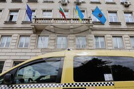 Таксиметрови шофьори - протест