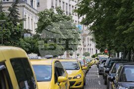 Таксиметрови шофьори - протест