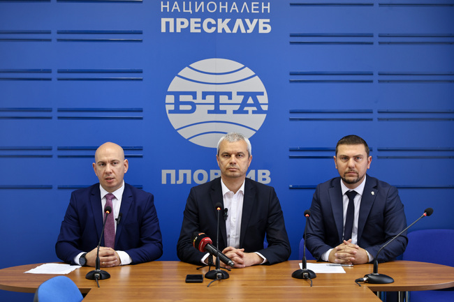 Пресконференция на ПП "Възраждане" в Пловдив