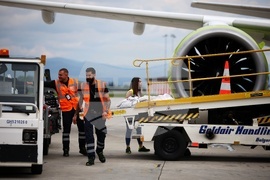  Летище София - авиокомпания „Еър Балтик“ (airBaltic) - самолет