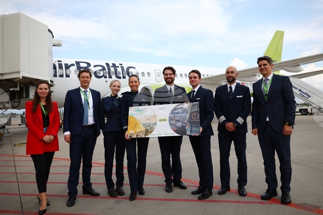 Летище София - авиокомпания „Еър Балтик“ (airBaltic) - нова самолетна линия