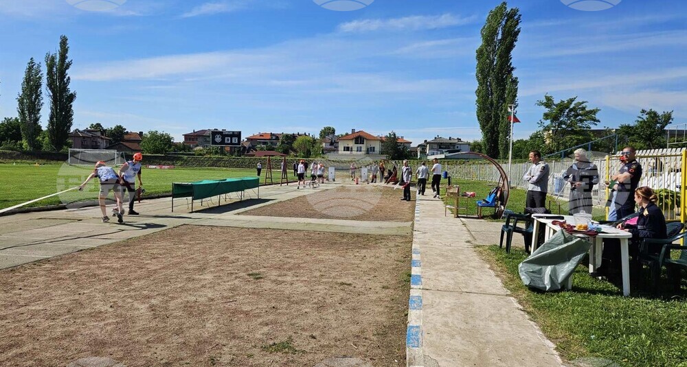 Видин - състезание „Млад огнеборец“ - областен етап