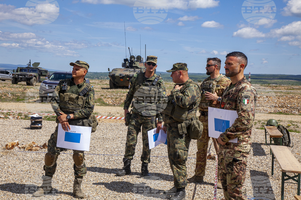 Land Forces' Units Take Part in Tactical Exercise of NATO Multinational Battlegroup in Bulgaria