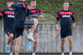 Разград - футбол - Национален отбор - официална тренировка