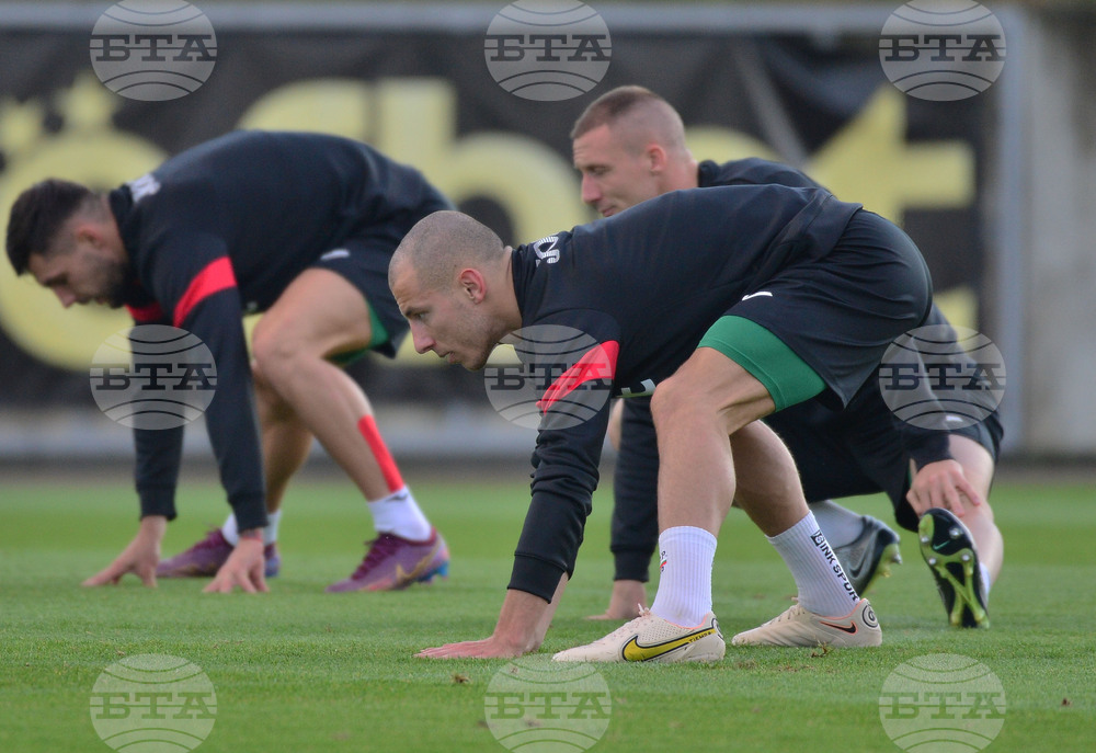 Разград - футбол - Национален отбор - официална тренировка