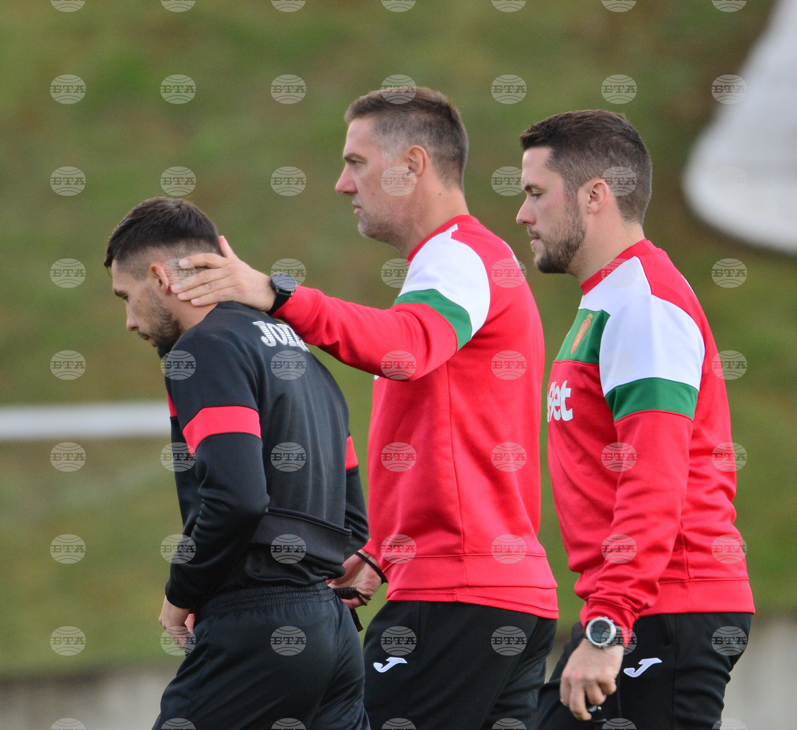 Разград - футбол - Национален отбор - официална тренировка