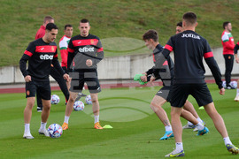 Разград - футбол - Национален отбор - официална тренировка