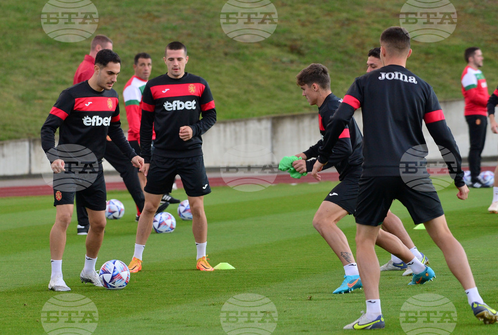 Разград - футбол - Национален отбор - официална тренировка