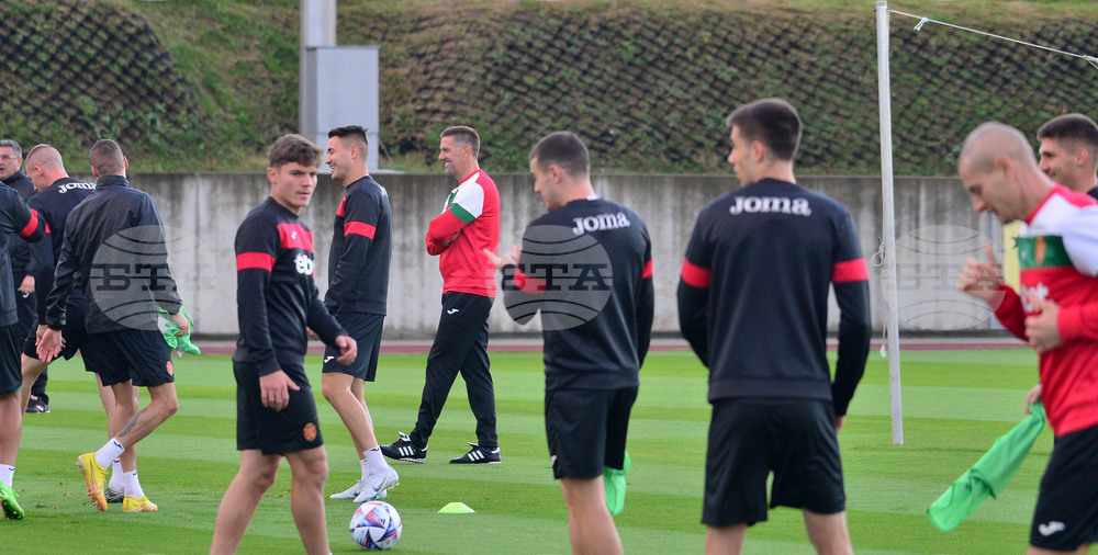 Разград - футбол - Национален отбор - официална тренировка