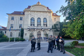 Пловдив - фенове на Ботев Пловдив - протест