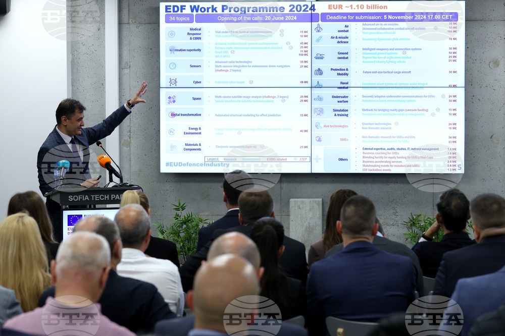 Национален информационен ден по въпросите на Европейския фонд за отбрана 2024