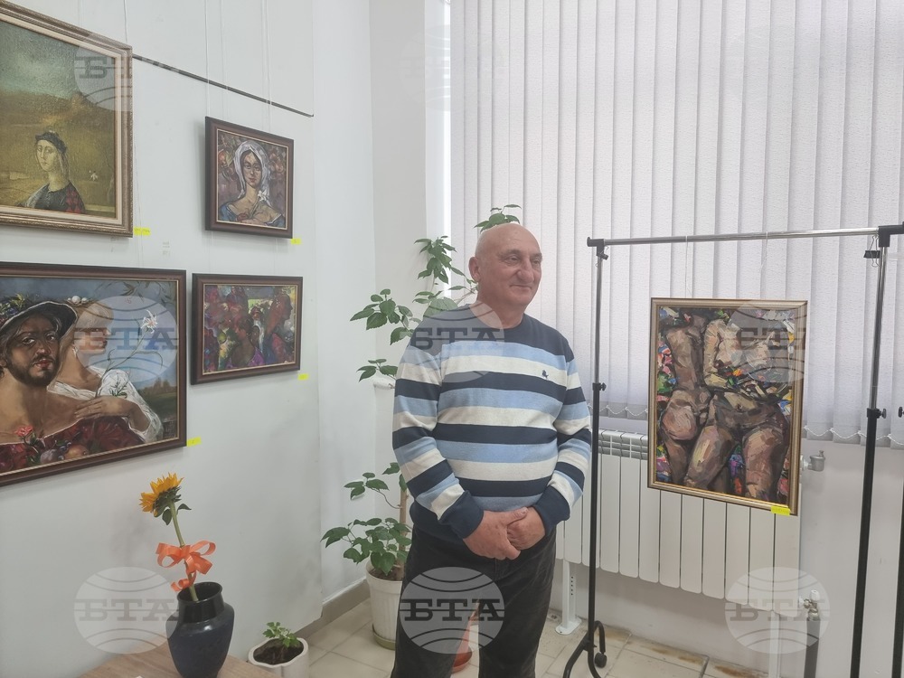 В изкуството няма рязка граница кое е правилно и кое е грешно, казва разградският художник Данаил Цонев