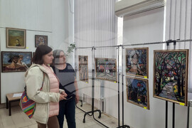 Разград - библиотека - изложба