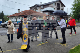 Самоков - Обединено училище "Неофит Рилски" - мраморна плоча