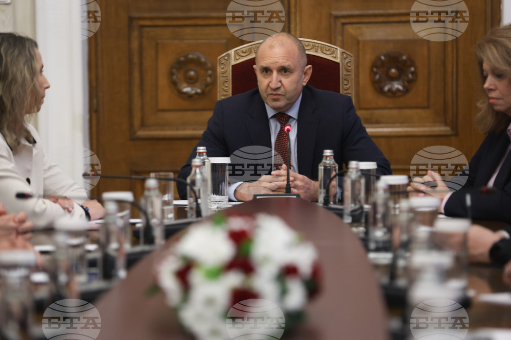 Румен Радев - среща с представители на Съвета на ректорите на висшите училища в България