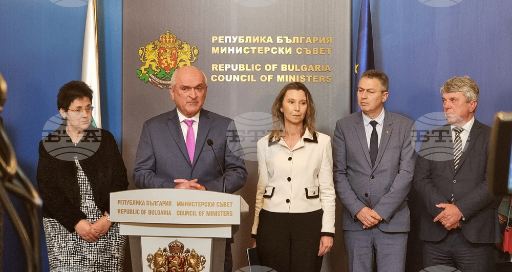 Министерски съвет - ректори - брифинг