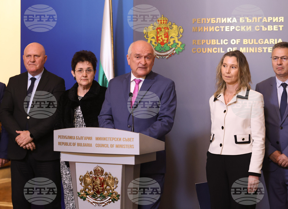 Министерски съвет - ректори - брифинг