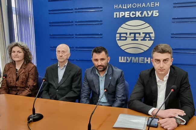 Партия „Има такъв народ“ представи листата си с кандидати за народни представители в Шуменския избирателен район