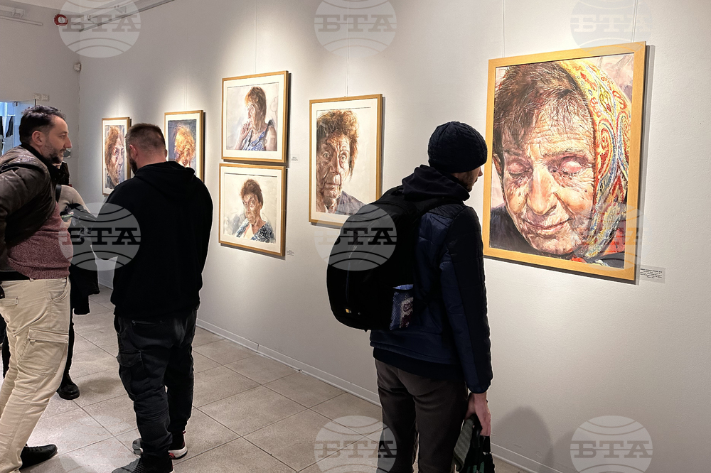 Кирил Божков - изложба „Акварелни портрети“