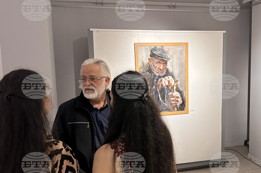 Кирил Божков - изложба „Акварелни портрети“