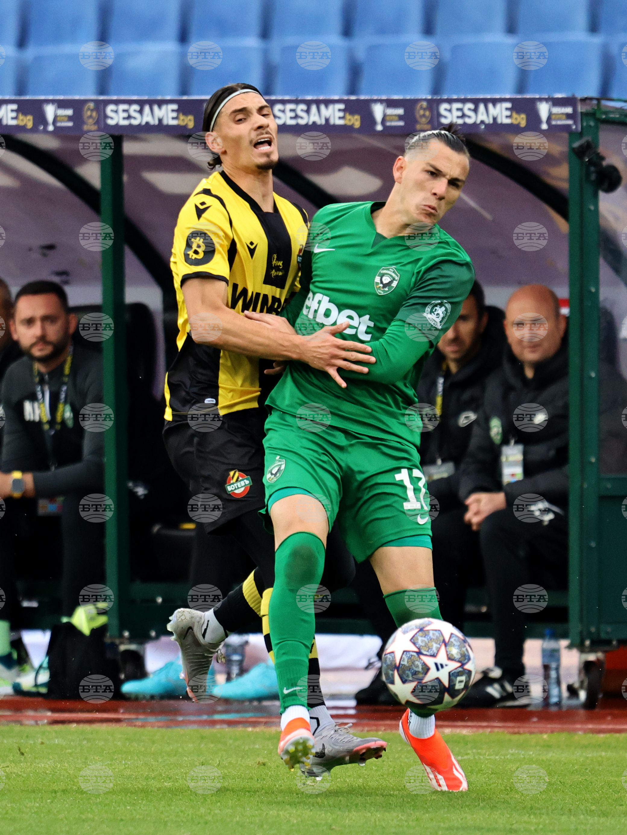 Футбол - Лудогорец - Ботев (Пловдив) - финал за купата на България