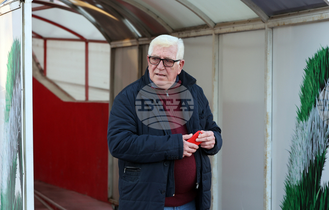 Георги Велинов надъхва футболистите на ЦСКА преди финала за Купата на България