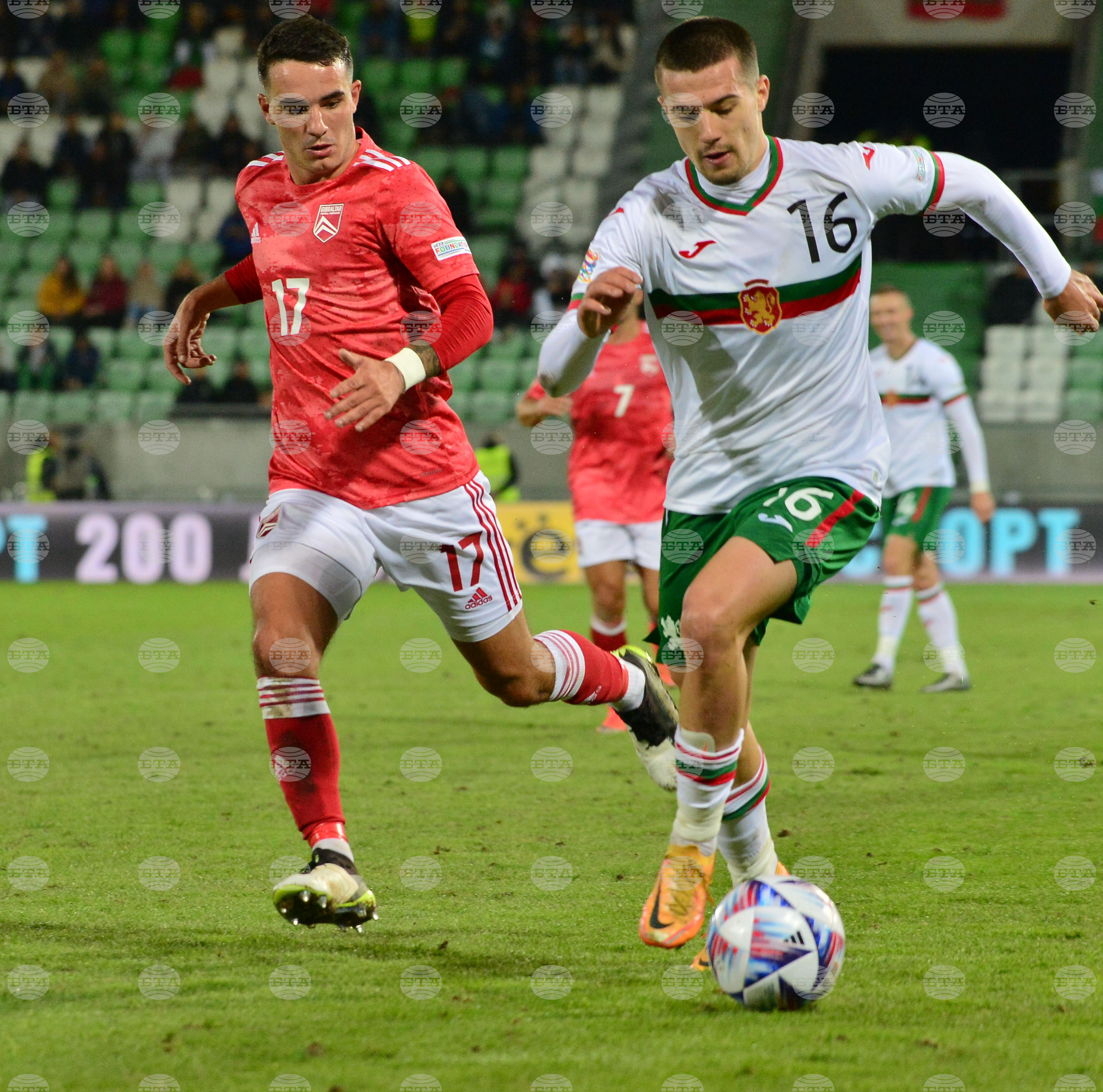 Разград - футбол - България - Гибралтар