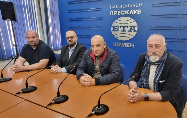 Представяне на листата с кандидати за народни представители на партия „ВМРО – Българско национално движение“ в Шуменския избирателен район