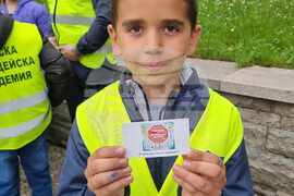 Кюстендил - "Пътна полиция" - деца - курс по пътна безопасност