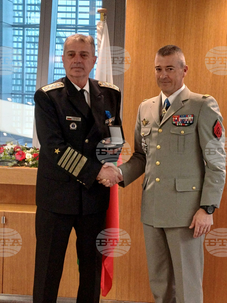 Bulgarian Chief of Defence Receives France's National Order of Merit