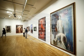 Софийска градска художествена галерия - 125 години от рождението на Дечко Узунов - пощенска марка