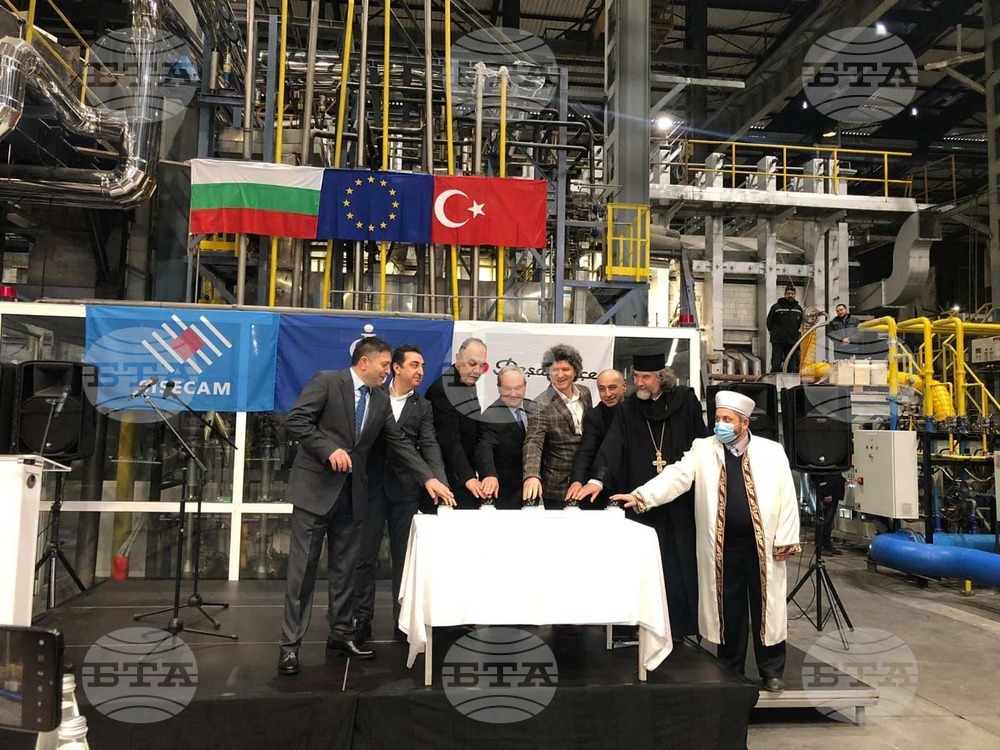 Вложени са 12 млн. евро в обновяване на пещ в стъкларските заводи край Търговище