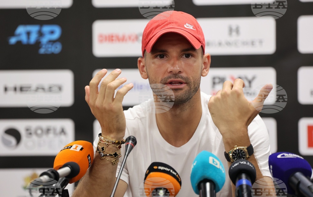 Григор Димитров - пресконференция - Sofia Open 2022