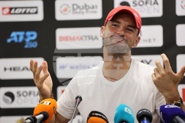 Григор Димитров - пресконференция - Sofia Open 2022