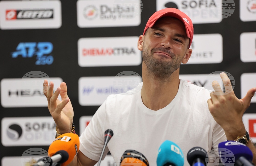 Григор Димитров - пресконференция - Sofia Open 2022