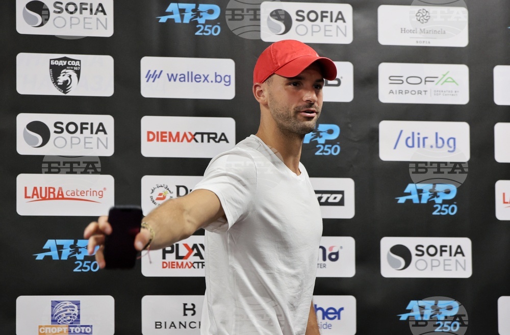 Григор Димитров - пресконференция - Sofia Open 2022