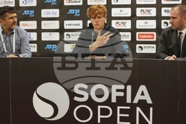 Яник Синер - пресконференция - Sofia Open 2022
