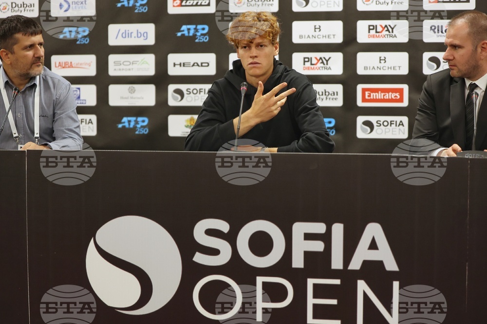Яник Синер - пресконференция - Sofia Open 2022