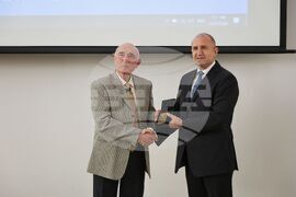 Бургас - университет "Проф. д-р Асен Златаров“ - Румен Радев - посещение