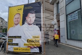 Румъния - Предизборни плакати