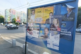 Румъния - Предизборни плакати