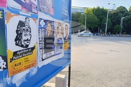 Румъния - Предизборни плакати