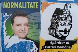 Румъния - Предизборни плакати