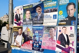 Румъния - Предизборни плакати