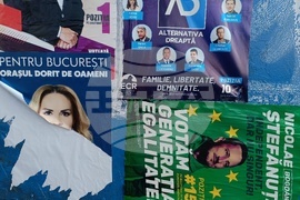 Румъния - Предизборни плакати